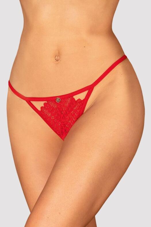 Ingridia piros nyitott tanga Ingridia piros nyitott tanga