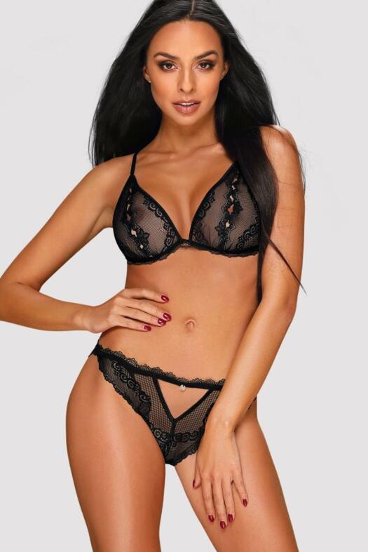 Millagro fekete melltartós szett Millagro fekete melltartós szett